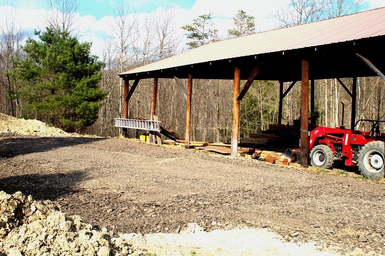 Expansion project at Bren Chucks Wood, a division of Pioneer Mountain Homestead in James Creek, PA