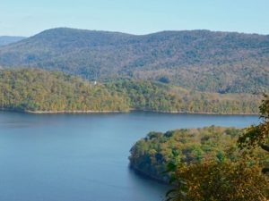 Lake Raystown as seen from the Allegrippis Trails