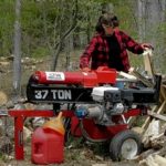 20200513 bren splitting wood