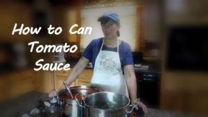 How to Water Bath Can Tomato Sauce