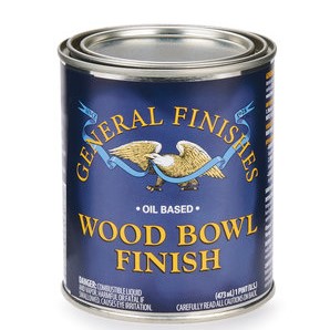 Wood bowl finish