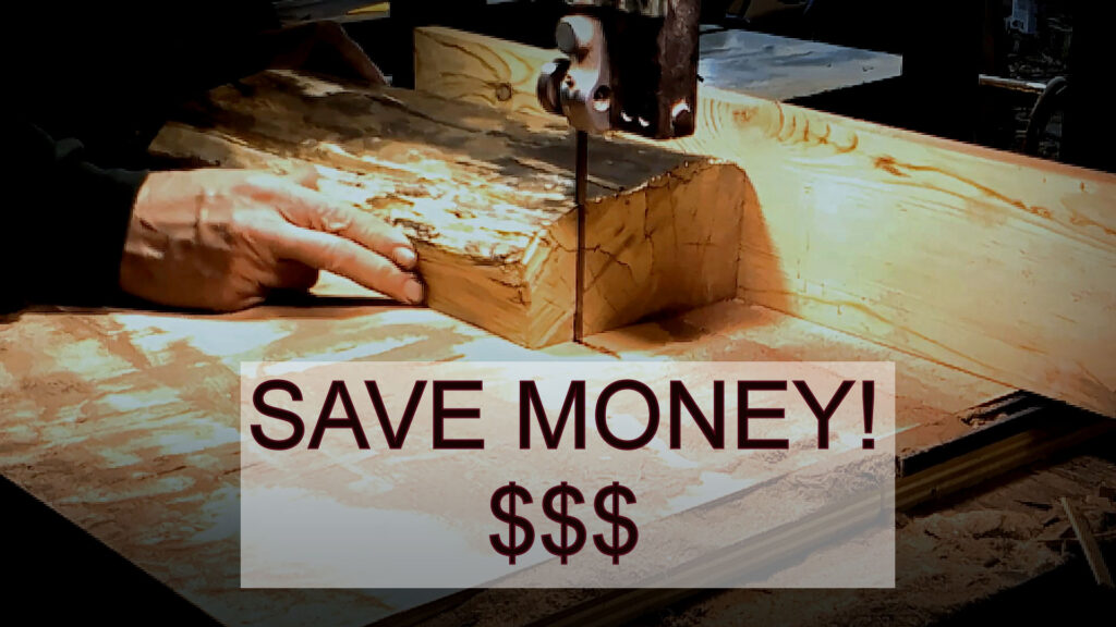 Turn Firewood Into Lumber