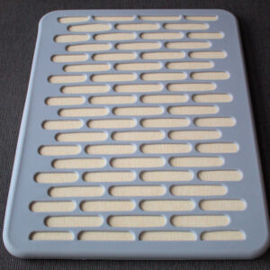 Silicone and stone drying rack