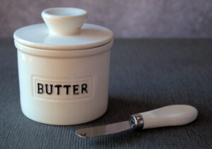 Butter Crock for Off Grid Butter Storage at Your Homestead or Farm