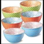 Colorful ceramic bowls